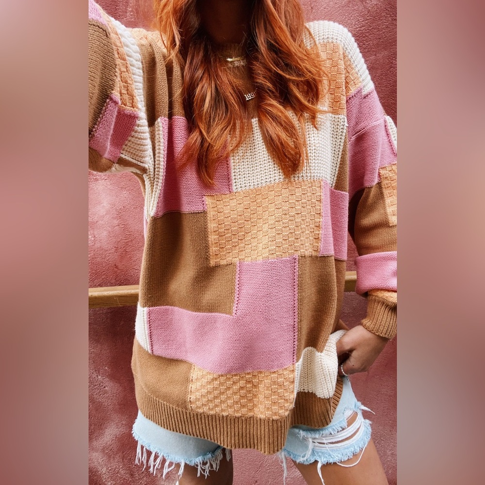 Revolve Show Me Your Mumu Ember Tunic Sweater size small NWT